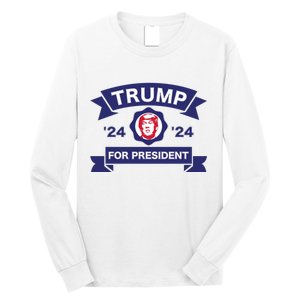 Trump For President | Trump 2024 Election Long Sleeve Shirt