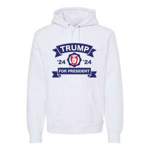 Trump For President | Trump 2024 Election Premium Hoodie