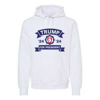 Trump For President | Trump 2024 Election Premium Hoodie