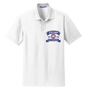 Trump For President | Trump 2024 Election Dry Zone Grid Polo