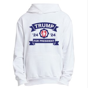 Trump For President | Trump 2024 Election Urban Pullover Hoodie