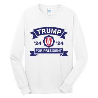 Trump For President | Trump 2024 Election Tall Long Sleeve T-Shirt