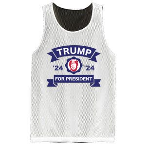 Trump For President | Trump 2024 Election Mesh Reversible Basketball Jersey Tank