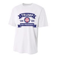 Trump For President | Trump 2024 Election Performance Sprint T-Shirt