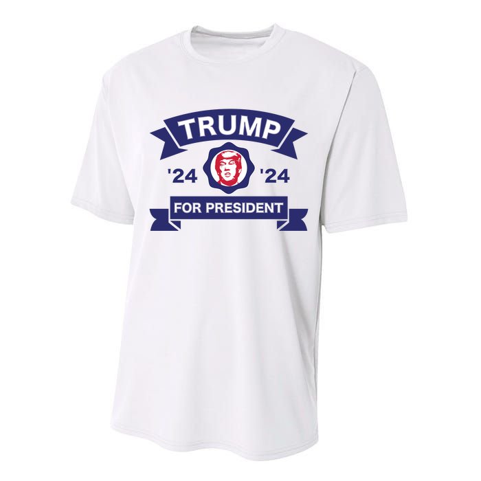 Trump For President | Trump 2024 Election Performance Sprint T-Shirt