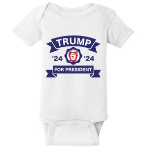 Trump For President | Trump 2024 Election Baby Bodysuit