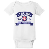 Trump For President | Trump 2024 Election Baby Bodysuit