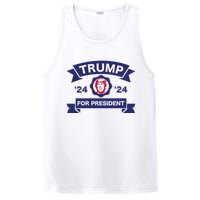 Trump For President | Trump 2024 Election PosiCharge Competitor Tank