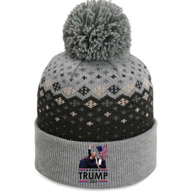 Trump Fist Pump Shot At Trump 2024 Trump Survives Rally The Baniff Cuffed Pom Beanie