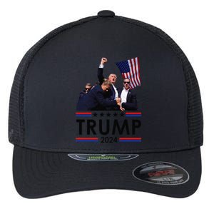 Trump Fist Pump Shot At Trump 2024 Trump Survives Rally Flexfit Unipanel Trucker Cap