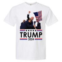 Trump Fist Pump Shot At Trump 2024 Trump Survives Rally Garment-Dyed Heavyweight T-Shirt