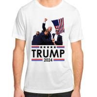 Trump Fist Pump Shot At Trump 2024 Trump Survives Rally Adult ChromaSoft Performance T-Shirt