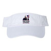 Trump Fist Pump Shot At Trump 2024 Trump Survives Rally Valucap Bio-Washed Visor