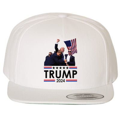 Trump Fist Pump Shot At Trump 2024 Trump Survives Rally Wool Snapback Cap