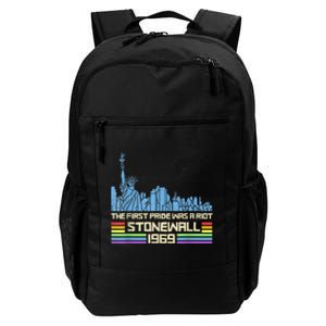 The First Pride Was A Riot Stonewall LGBT Pride Month Gifts Daily Commute Backpack