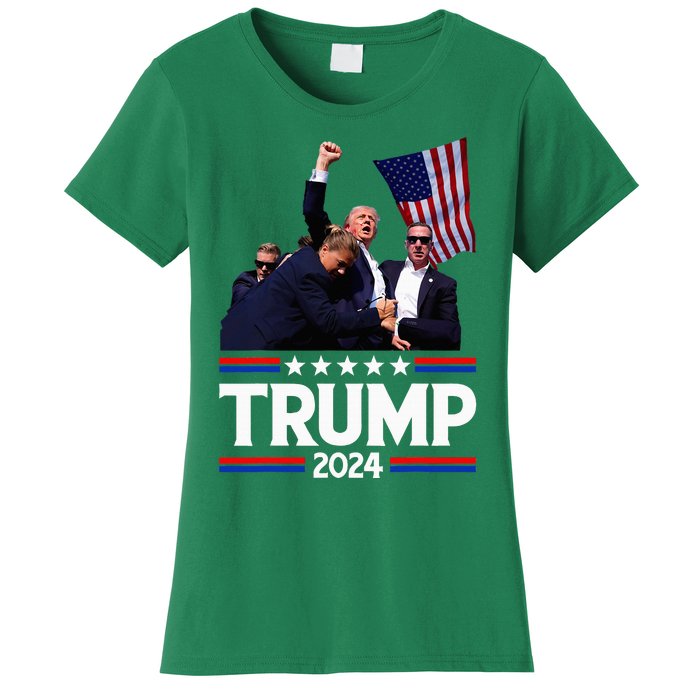 Trump Fist Pump Shot Women's T-Shirt