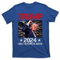 Trump Fist Pump Shot At Trump 2024 Trump Survives Rally T-Shirt