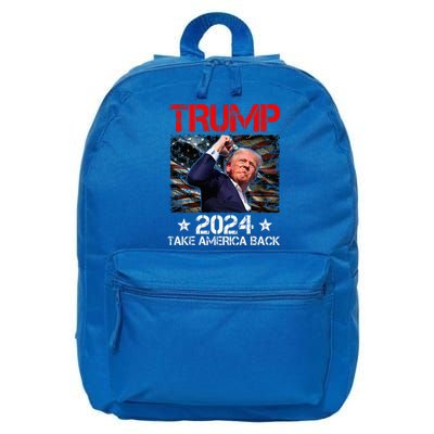 Trump Fist Pump Shot At Trump 2024 Trump Survives Rally 16 in Basic Backpack