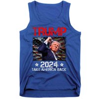 Trump Fist Pump Shot At Trump 2024 Trump Survives Rally Tank Top