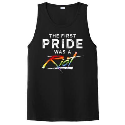 The First Pride Was A Riot LGBT PosiCharge Competitor Tank