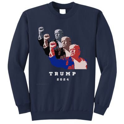 Trump For President 2024 Election Fight Sweatshirt