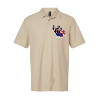 Trump For President 2024 Election Fight Softstyle Adult Sport Polo