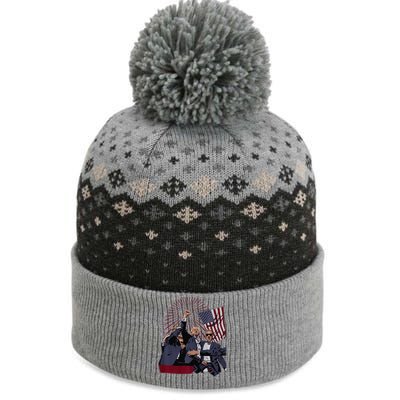 Trump Fist Pump The Baniff Cuffed Pom Beanie