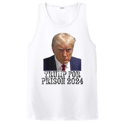 Trump For Prison 2024 Mug Shot Election Campaign Arrest Joke PosiCharge Competitor Tank