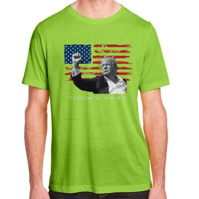 Trump For President 2024 Patriotic Triumph Maga Adult ChromaSoft Performance T-Shirt