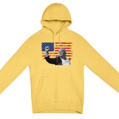 Trump For President 2024 Patriotic Triumph Maga Premium Pullover Hoodie