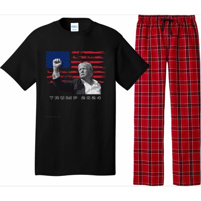 Trump For President 2024 Patriotic Triumph Maga Pajama Set