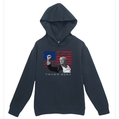 Trump For President 2024 Patriotic Triumph Maga Urban Pullover Hoodie