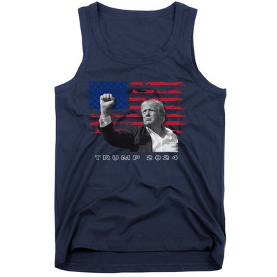 Trump For President 2024 Patriotic Triumph Maga Tank Top