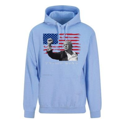 Trump For President 2024 Patriotic Triumph Maga Unisex Surf Hoodie