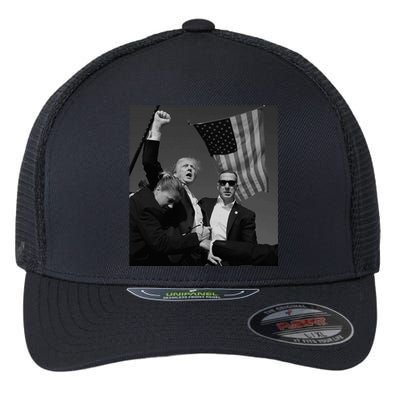 Trump Fist Pump Flexfit Unipanel Trucker Cap