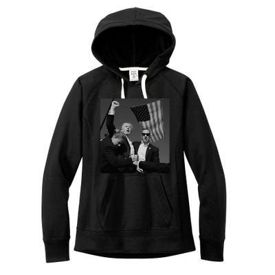 Trump Fist Pump Women's Fleece Hoodie