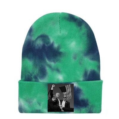 Trump Fist Pump Tie Dye 12in Knit Beanie