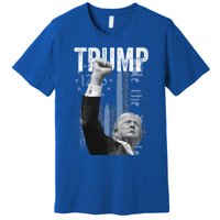 Trump Fist Pump 2024 Pennsylvania Rally Great Gift Premium T-Shirt