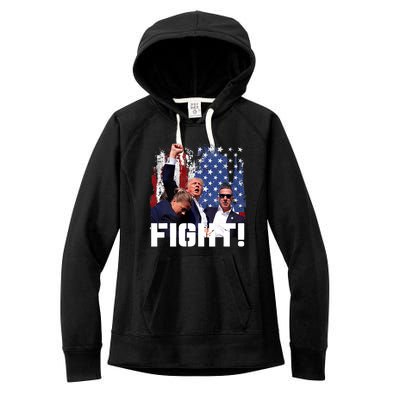 Trump Fight Pennsylvania 2024 Women's Fleece Hoodie