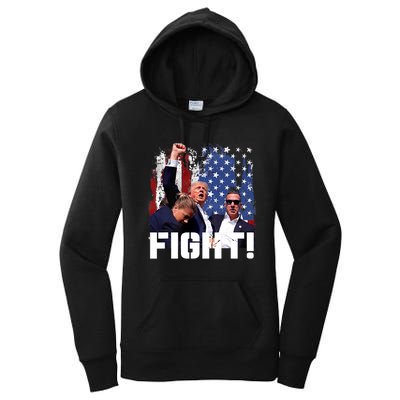 Trump Fight Pennsylvania 2024 Women's Pullover Hoodie