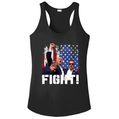 Trump Fight Pennsylvania 2024 Ladies PosiCharge Competitor Racerback Tank