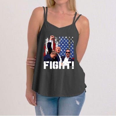 Trump Fight Pennsylvania 2024 Women's Strappy Tank