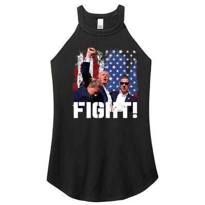 Trump Fight Pennsylvania 2024 Women's Perfect Tri Rocker Tank