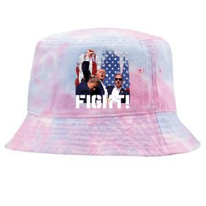 Trump Fight Pennsylvania 2024 Tie-Dyed Bucket Hat