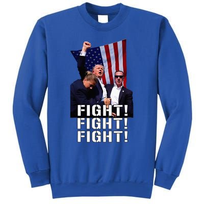 Trump Fist Pumped Fight Pray For Trump America Sweatshirt