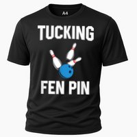 Tucking Fen Pin Funny Bowling Cooling Performance Crew T-Shirt