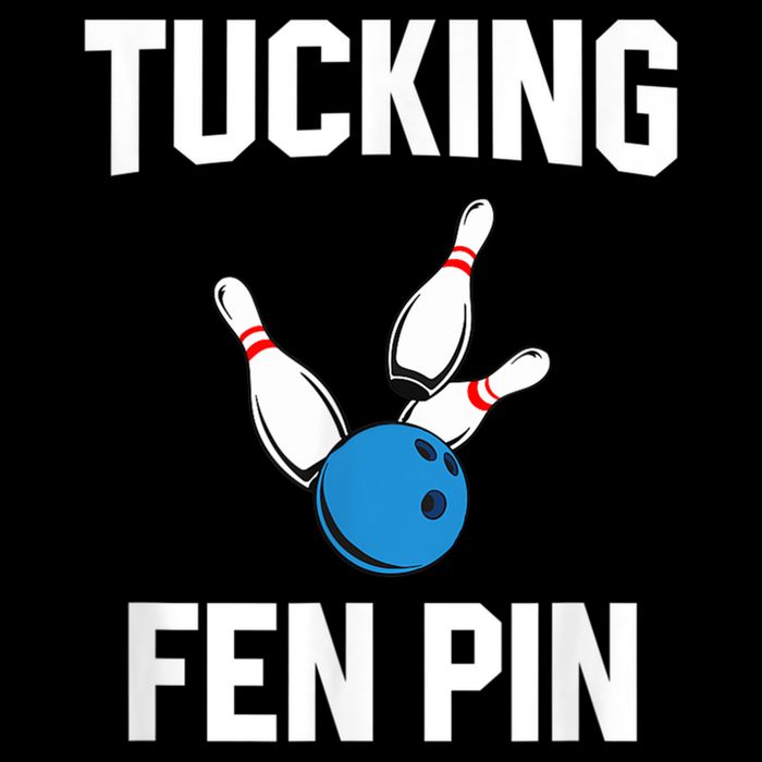 Tucking Fen Pin Funny Bowling Cooling Performance Crew T-Shirt
