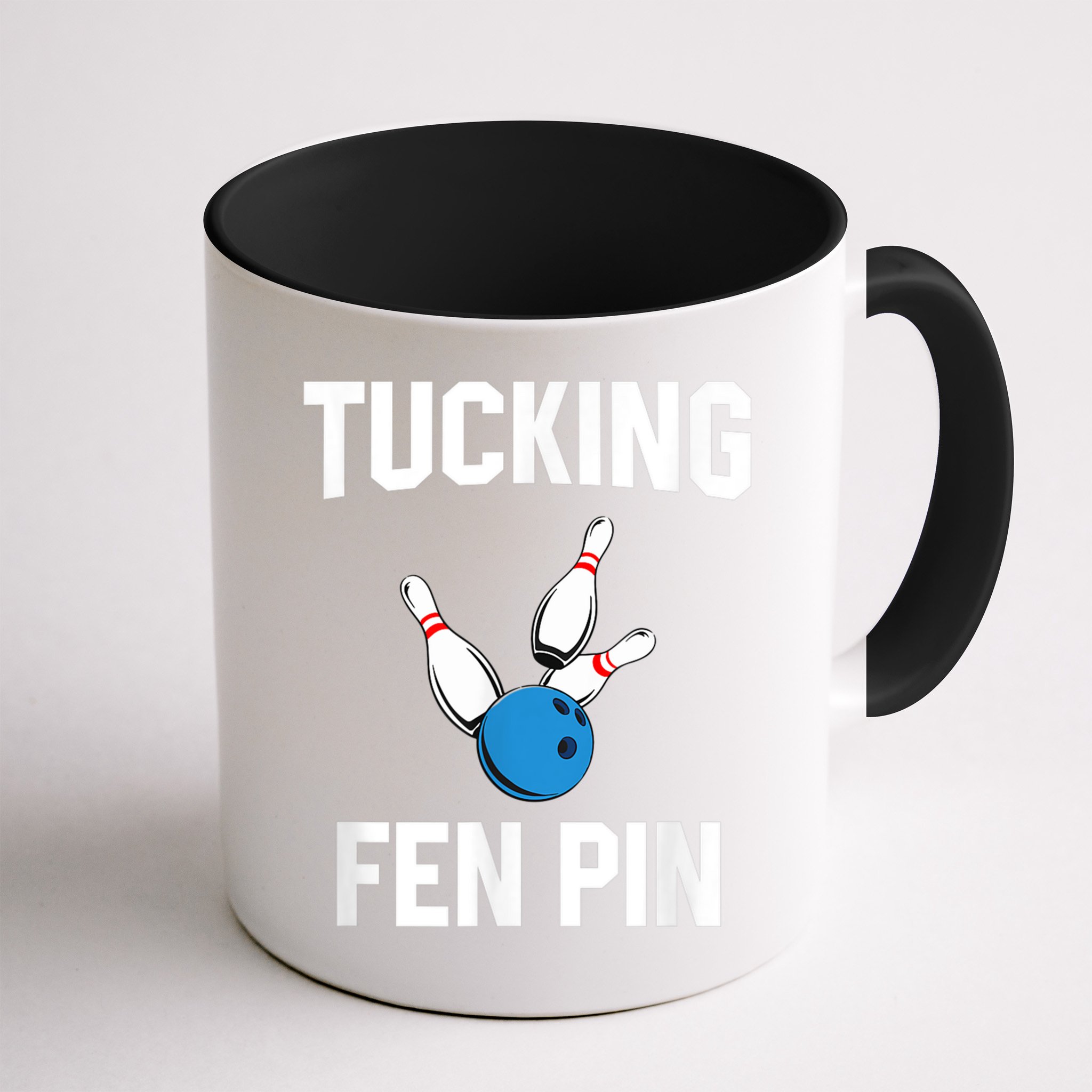 Tucking Fen Pin Funny Bowling Mug