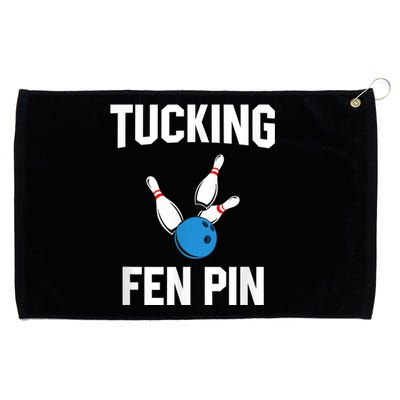 Tucking Fen Pin Funny Bowling Grommeted Golf Towel