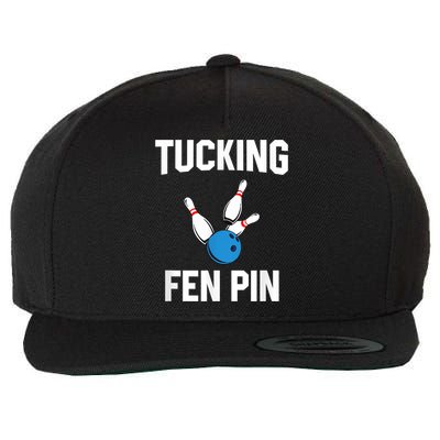 Tucking Fen Pin Funny Bowling Wool Snapback Cap